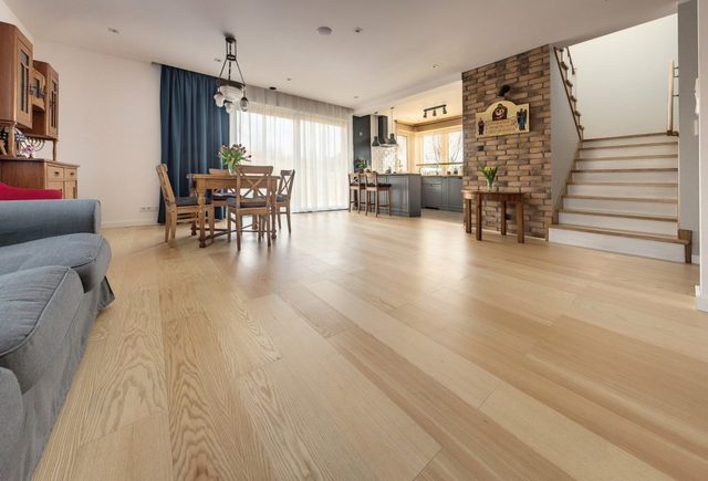 Engineered Ash Wood Flooring Upstairs White HOFF PARQUET