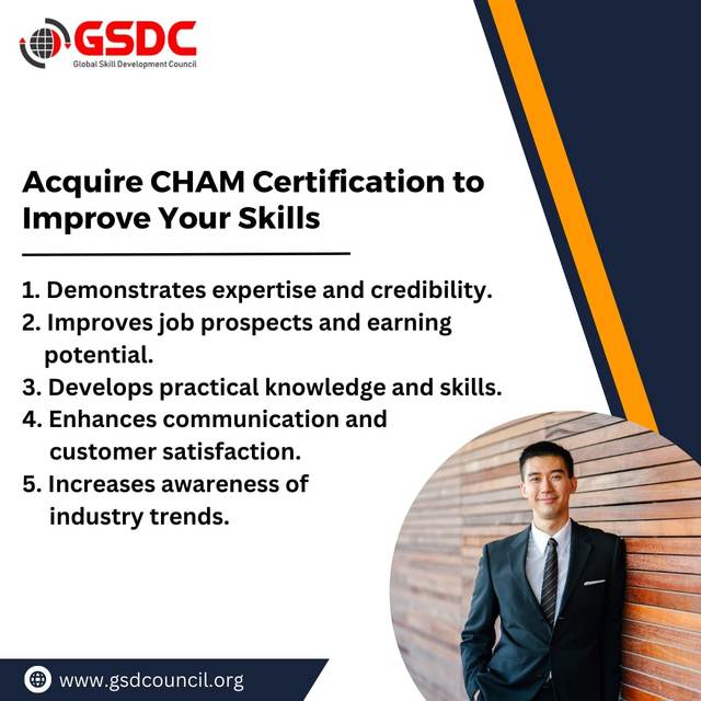 Acquire CHAM Certification to Improve Your Skills Get proficiency by earning the CHAM certification.