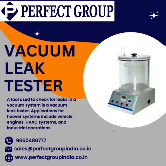 Vacuum leak tester (2) Vacuum leak tester | Perfect Group India