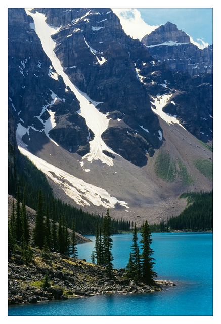 Alberta Lake  slide film Film photography