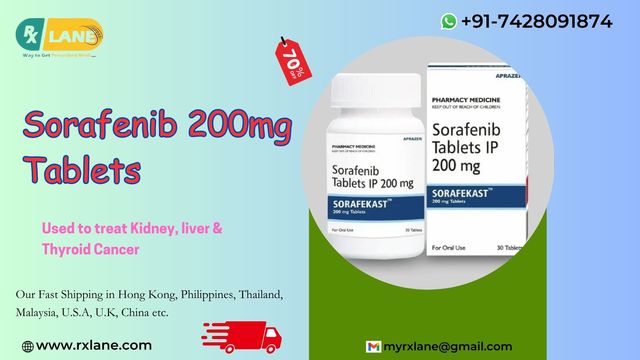 Sorafenib 200mg Tablets Hong kong Generic Sorafenib 200mg tablets | Wholesale price Philippines