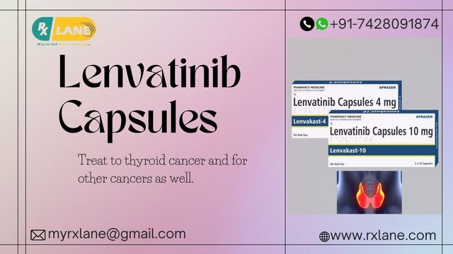 Lenvatinib Capsules Buy Lenvatinib Online at lowest price RxLane Pharmacy