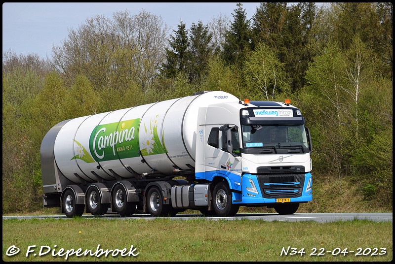 57-BTK-2 Volvo FM Melkweg Fritom-BorderMaker - Rijdende autos 2023