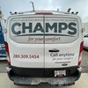 ChampsVehicle rear - Champs Home Comfort Ltd