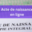 acte de naissance en ligne - Picture Box