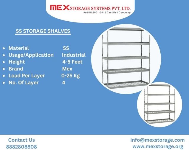 SS STORAGE SHALVES Picture Box