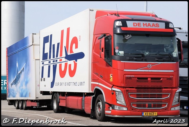 45-BGX-1 Volvo FH4 De Haas-BorderMaker 2023