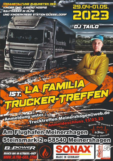 La Familia Trucker Treffen, powered by www La Familia Trucker Treffen, LKW Treffen, Festival, Meinerzhagen Flugplatz 2023 #truckpicsfamily, Truck Treffen