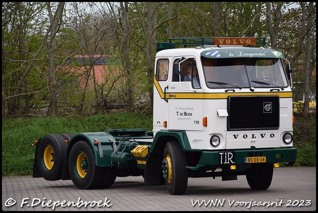 BS-DS-34 Volvo F88 T de Boer Langweer Frl5-BorderM VVVNN Voorjaarsrit 2023