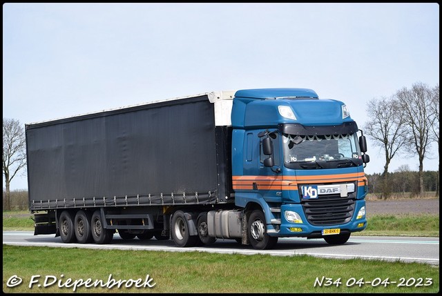 21-BHK-1 DAF CF KD-BorderMaker Rijdende autos 2023