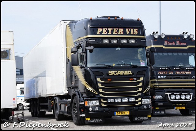 Peter  vis Line Up Scania en Daf2-BorderMaker 2023