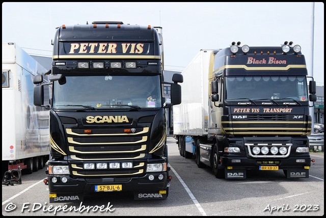 Peter  vis Line Up Scania en Daf-BorderMaker 2023