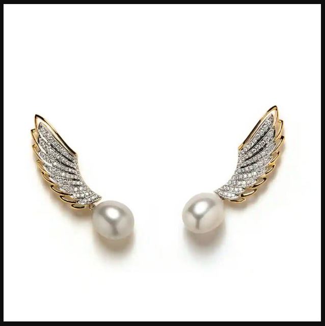 Small Diamond Drop Earrings Price Picture Box