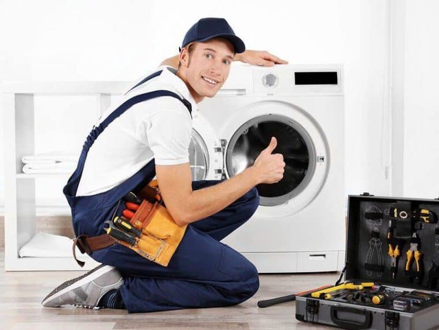 Washer and Dryer Repair Service Picture Box