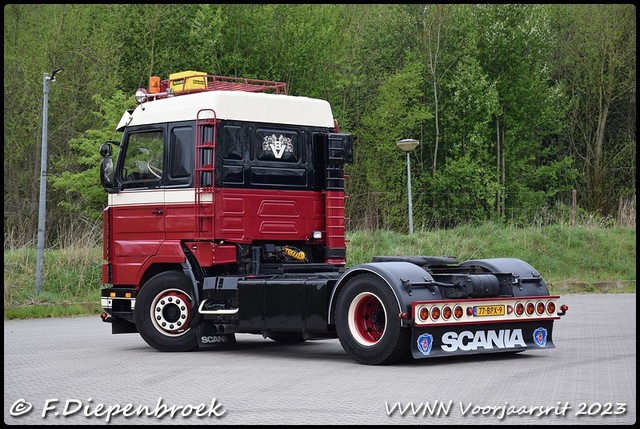 77-BPX-9 Scania 143M 450 Haaijer2-BorderMaker VVVNN Voorjaarsrit 2023