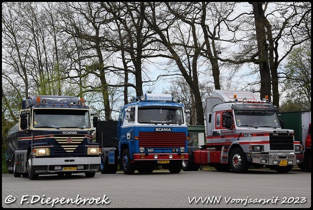 Scania Line UP T82 141 143-BorderMaker VVVNN Voorjaarsrit 2023