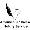 Amanda Logo - Amanda OnTheGo Notary Services