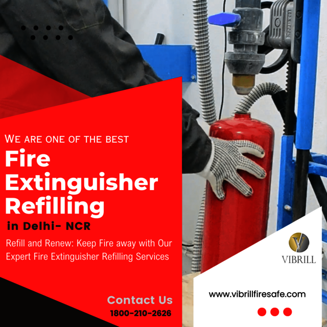 Fire Extinguisher Refilling in Delhi-NCR Fire Extinguisher Refilling in Delhi-NCR