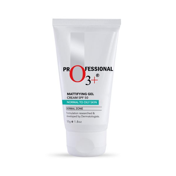 O3+ Mattifying Gel Cream SPF 30: Oil-Free Sun Prot O3+ Skin Care Products