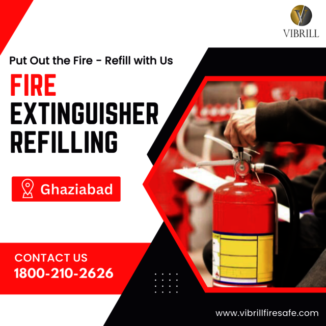 Fire Extinguisher Refilling in Ghaziabad Fire Extinguishers Refilling in Ghaziabad