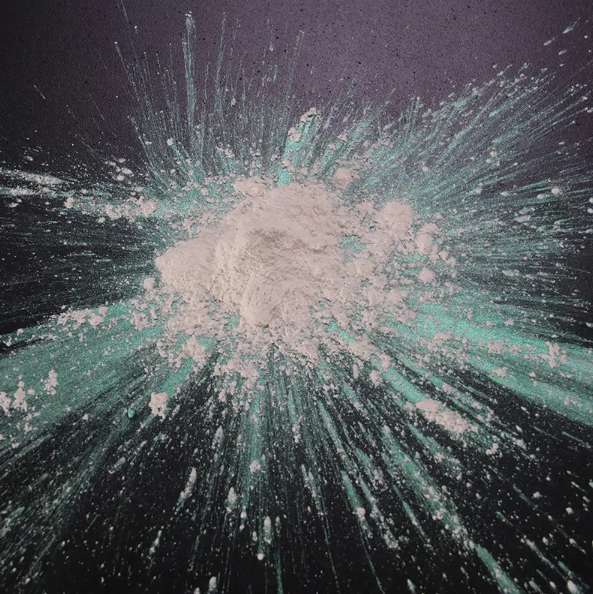 Multifunctional crystal pearl green mica pigment p Picture Box