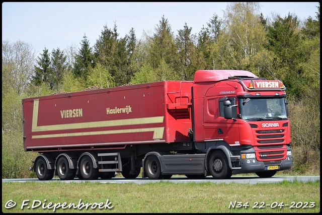 69-BGD-4 Scania R410 Boonstra Haulerwijk-BorderMak Rijdende autos 2023