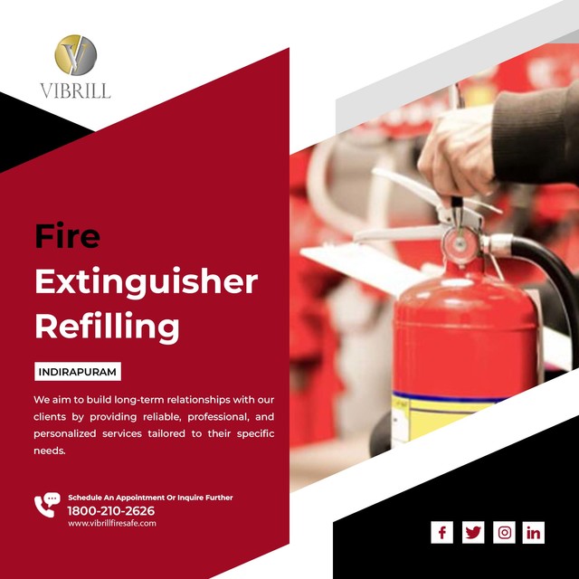 Fire Extinguisher Refilling in Indirapuram Fire Extinguisher Refilling in Patparganj