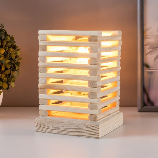 Artisan Wooden Lamps Handcrafted Wooden Lamps