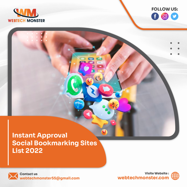 Instant Approval Social Bookmarking Sites List 202 Picture Box