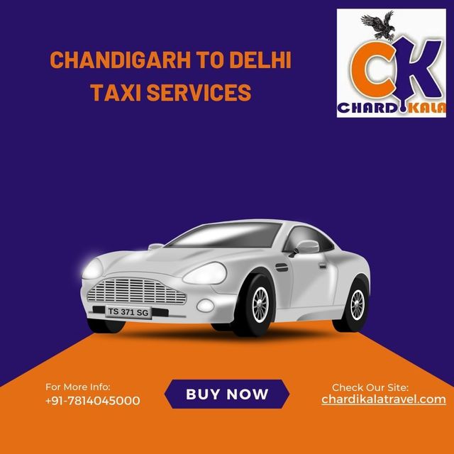 Chandigarh to Delhi taxi services Picture Box
