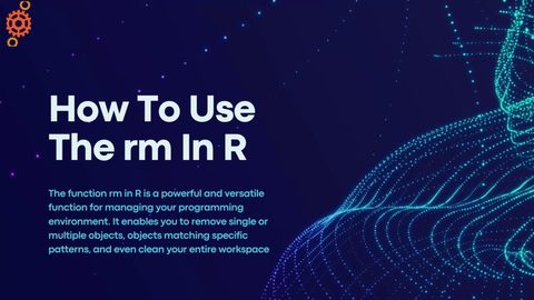 How-To-Use-The-rm-In-R-1-10... - Anonymous