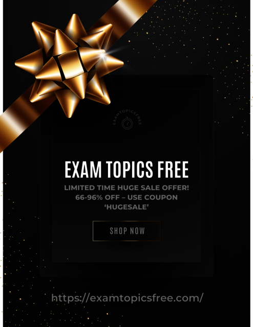 a Exam Topics Free