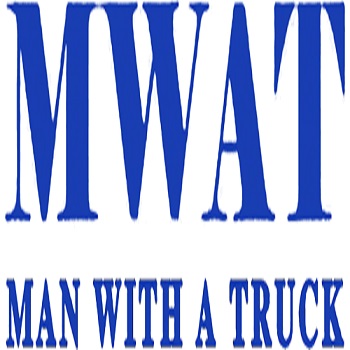 logo Man With a Truck Moving Company