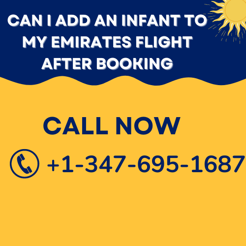 can I Add An Infant To My Emirates Flight After Bo Picture Box