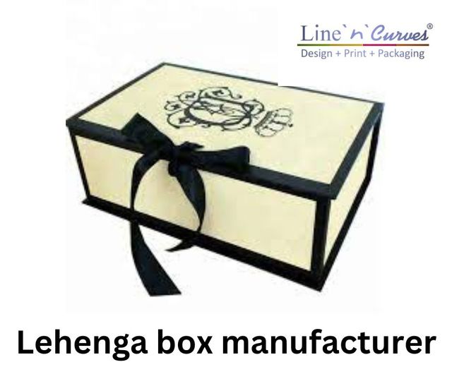 Lehenga box manufacturer Line n curves