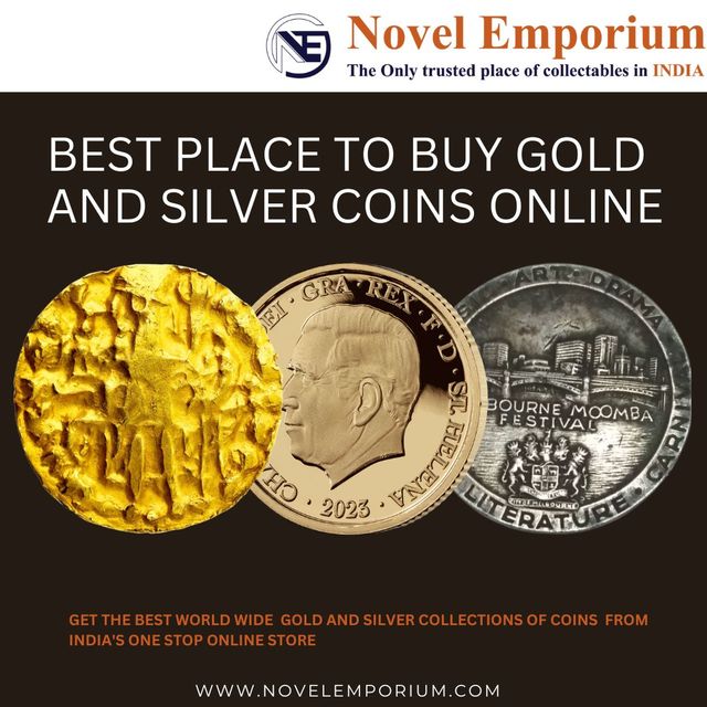 old gold coin and old silver coin British India Gold Coins & Antique Silver Coins