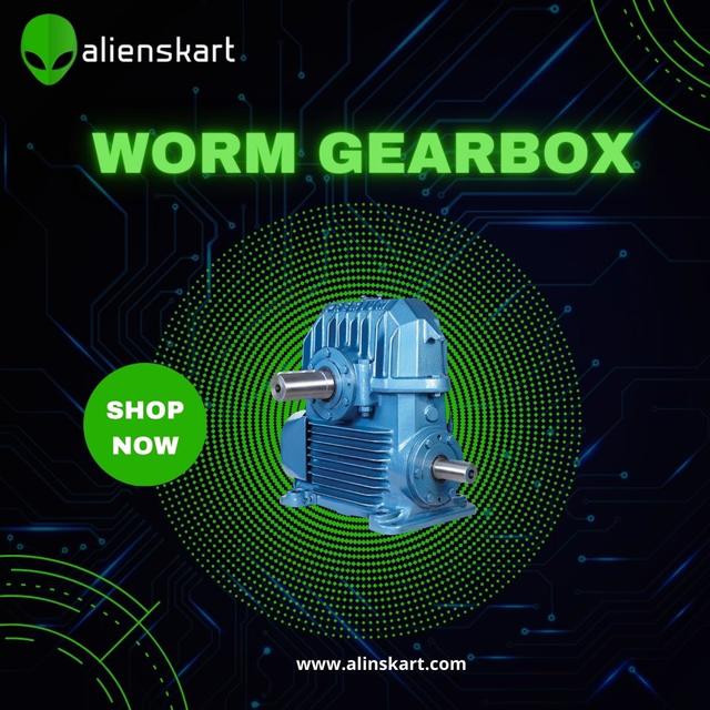 Branded worm gearbox available at Alienskart Web Alienskart
