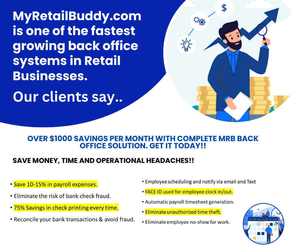 MyRetailBuddy Back Office System Picture Box