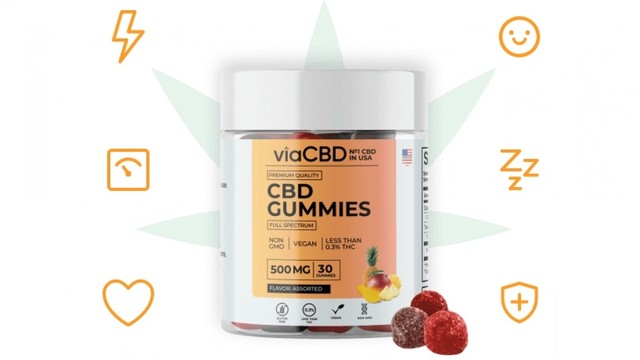 IMAGE 1686120922 (1) Via CBD Gummies (Full Range) Help To Reduce Tension and Stress, Request