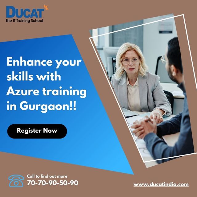 Azure Training institute in Gurgaon Enhance your skills with Azure training in Gurgaon!!