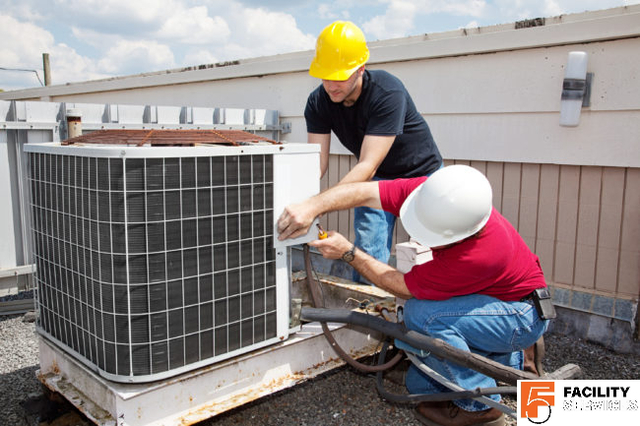 commercial ac rtu service F5 Facility Services