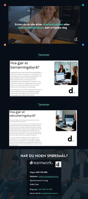 Dreamwork Group AS Dreamwork Group AS