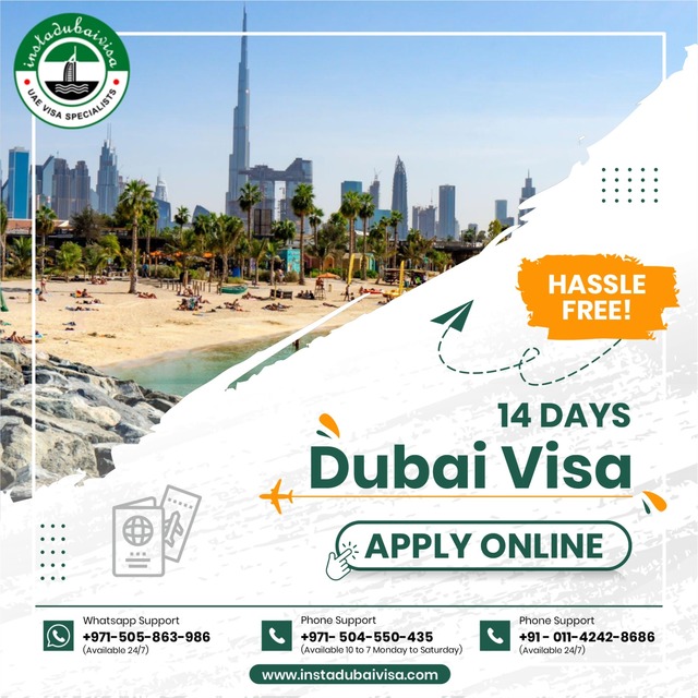 14 Days Dubai Visa - View Fees, Documents - Apply  14 Days Dubai Visa - View Fees, Documents - Apply Online