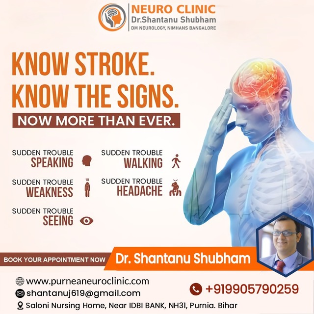 Stroke specialists in Purnea Purnea Neuro Clinic