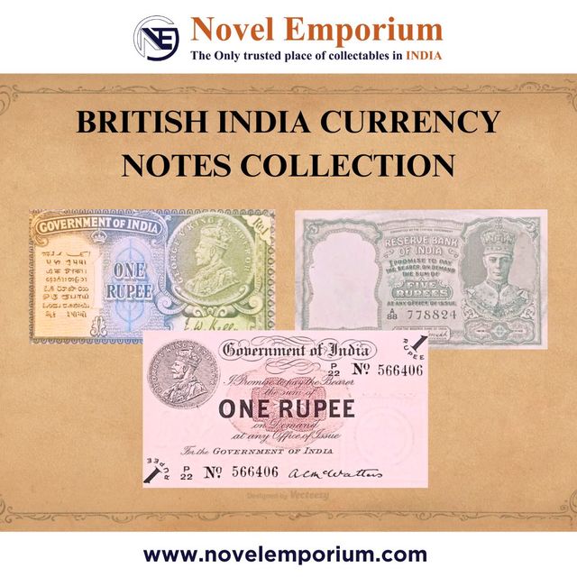 BRITISH INDIA CURRENCY BANKNOTES British India Currency Bank Notes