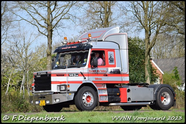 BT-FN-07 Scania T143 Brand de Vries-BorderMaker VVVNN Voorjaarsrit 2023