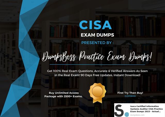 Ace Your CISA Exam with Premium Exam Dumps Picture Box