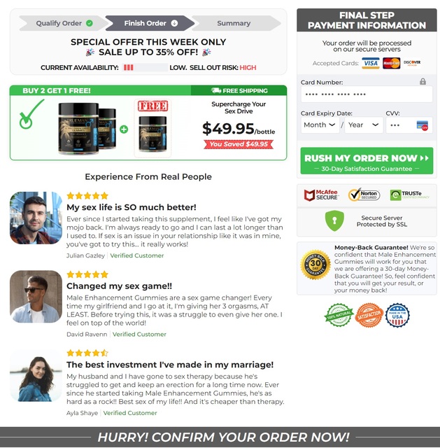 Trueman-Male-Enhancement-USA-CA-Price Trueman Male Enhancement Gummies (Canada, USA) User Reviews & Does It Work?