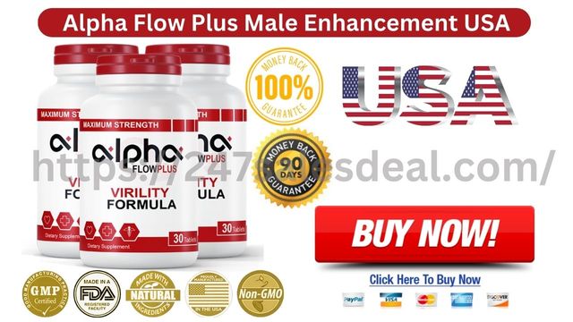 Alpha-Flow-Plus-Male-Enhancement-USA-2023 Alpha Flow Plus Male Pills USA Benefits & Reviews [Updated 2023]