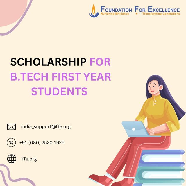 scholarship for btech first year students Picture Box